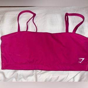 GYMSHARK sports bra pink size medium